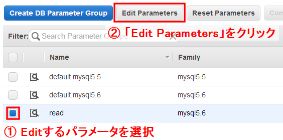 Edit Parameters